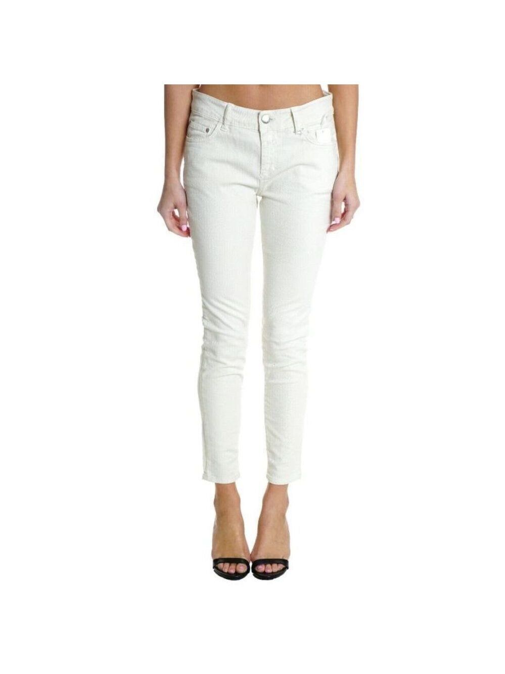 CLOSED Jaker winter White Cotton Blend Skinny Jeans 27